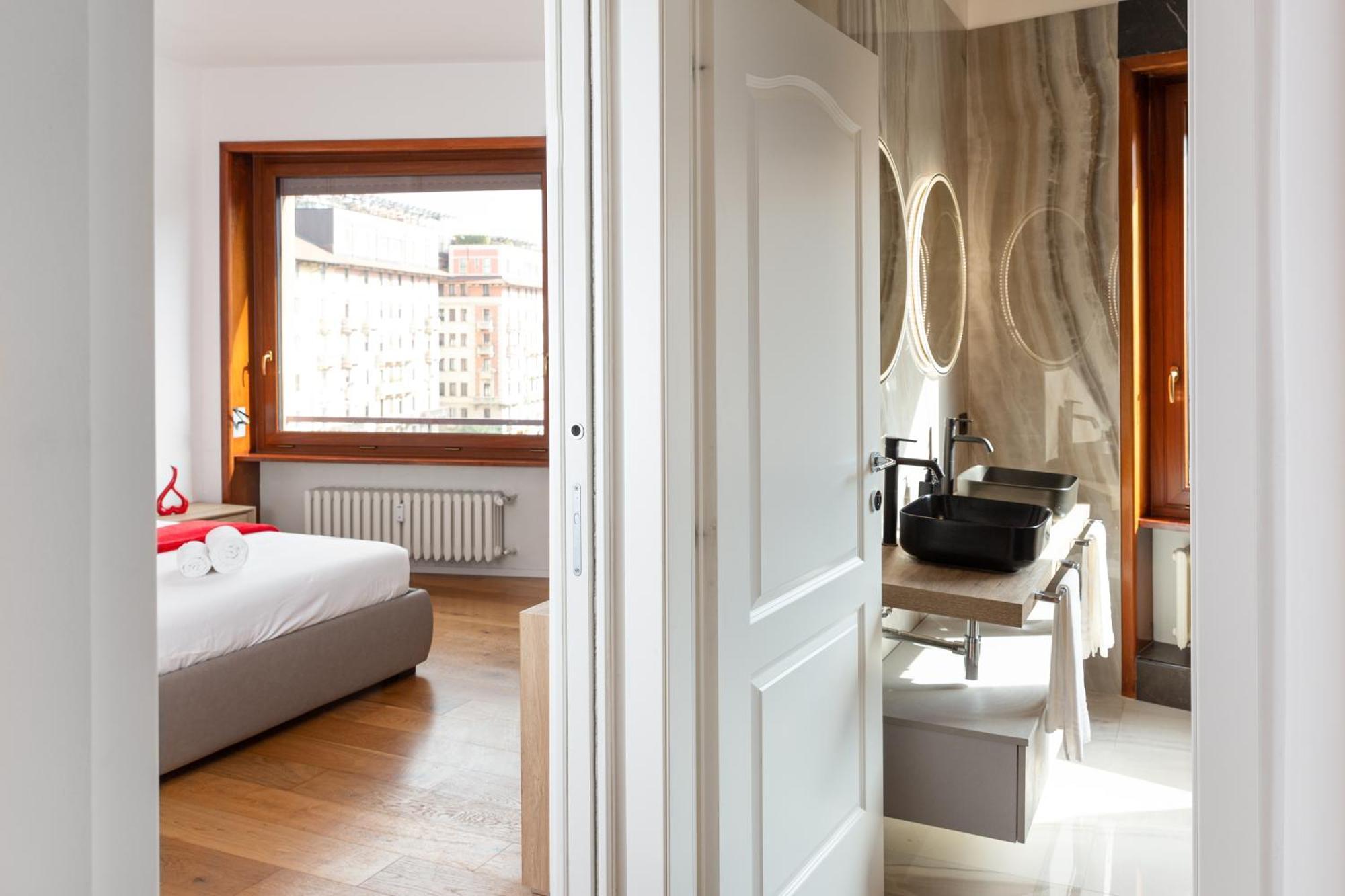 Free Parking - 5 Star - Sauna Luxury Apartment Milán Exterior foto